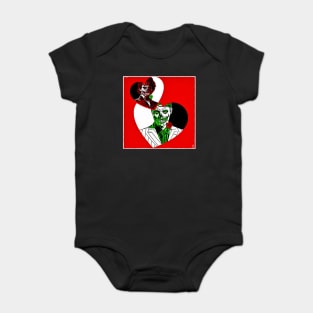 Zombie Hannibal and Will Halloween Hannigram Baby Bodysuit